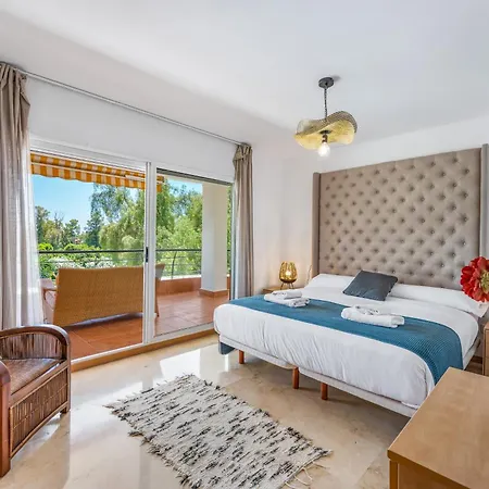 アパート Bonitas Vistas Al Golf Y Piscina En Guadalmina *