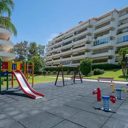 アパート Bonitas Vistas Al Golf Y Piscina En Guadalmina